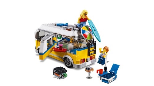 Lego Creator Günışığı Sörfçü Minibüsü