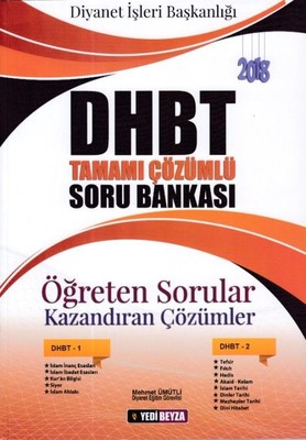 2018 DHBT Tamamı Çözümlü Soru Bankası Öğreten Sorular