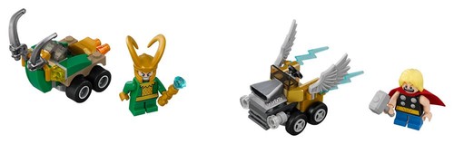 Lego Super Heroes Mighty Micros: Thor Loki'ye Karşı 76091