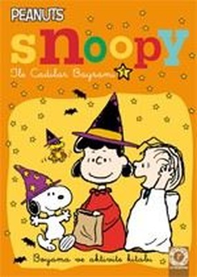 Snoopy ile Cadılar Bayramı 1-Boyama ve Aktivite Kitabı
