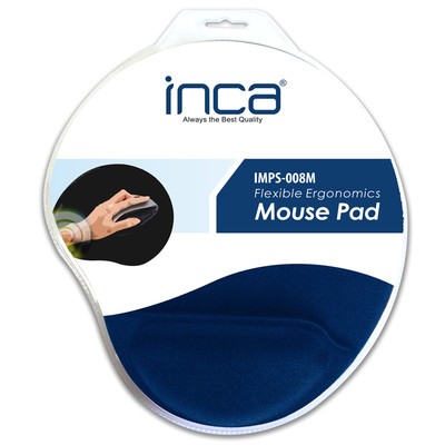 Inca Imps-008 Sılıcone Mousepad Mavi