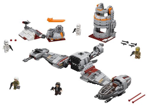 Lego Star Wars Crait'in Savunması 