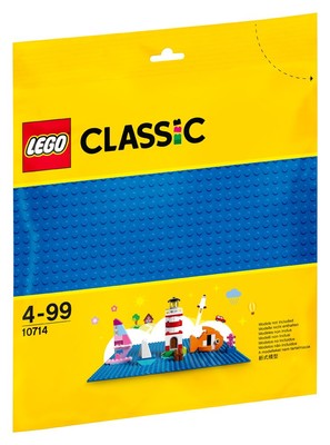 Lego Classic Mavi Taban Plakası 10714