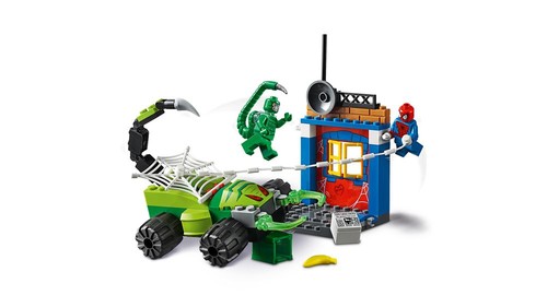 Lego Juniors Spiderman Vs Scorpion Street Showdow 10754