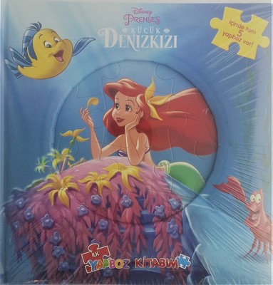 Disney Küçük Deniz Kızı-İlk Yapboz Kitabım