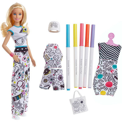 Barbie İle Kıyafet Tasarla Oyun Seti FPH90