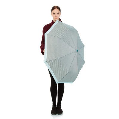 Biggbrella Otomatik Şemsiye Kahverengi Çizgili