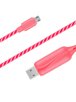 Doppler S Cable Micro USB Işıklı Şarj Kablosu
