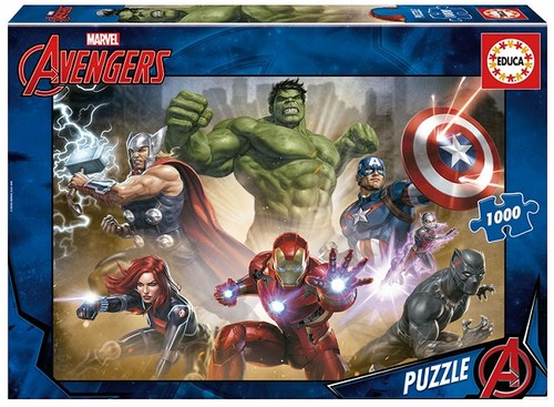 Educa 17694 The Avengers 1000 Parça Puzzle