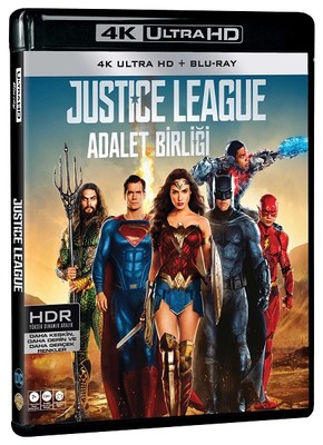 Justice League 4K Uhd  - Adalet Birliği 4K Uhd