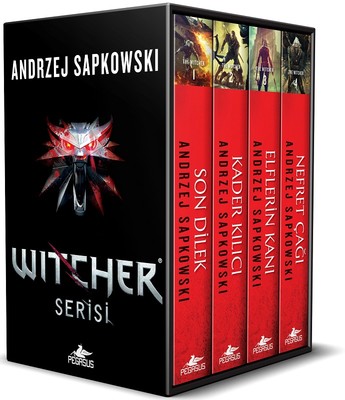 The Witcher Serisi-4 Kitap Takım