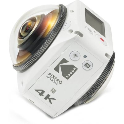 Kodak Pixpro 4KVR360 Standart Paket Aksiyon Kamerası Beyaz Kodak Pixpro 4KVR360 Standart Paket Aksiyon Kamerası Beyaz