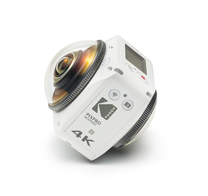 Kodak Pixpro 4KVR360 Standart Paket Aksiyon Kamerası Beyaz Kodak Pixpro 4KVR360 Standart Paket Aksiyon Kamerası Beyaz