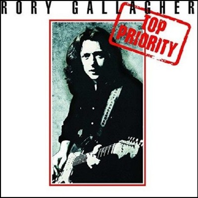 Rory Gallagher Top Priority Plak