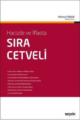 Hacizde ve İflasta Sıra Cetveli