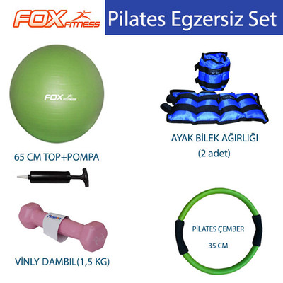 Fox Fitness Pilates Egzersiz Set