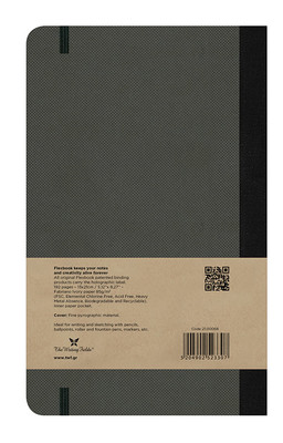 Flexbook-Akıllı Defter Çizgili Siyah 13x21