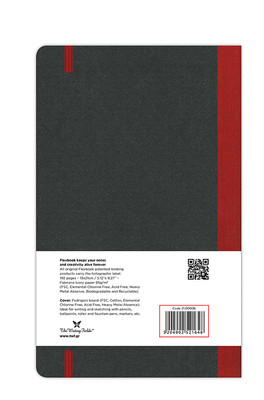 Flexbook-Akıllı Defter Düz Kırmızı 13x21