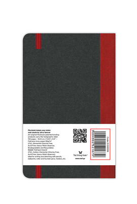 Flexbook 9x14 Düz Kırmızı Defter