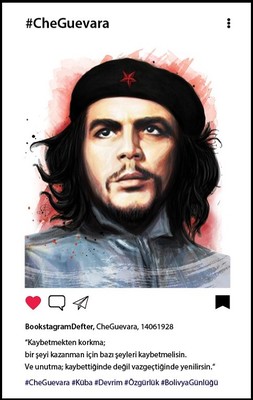 Aylak Adam Hobi Che Guevara Bookstagram Defter