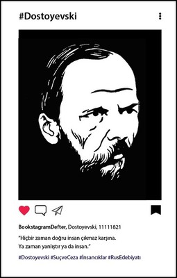Aylak Adam Hobi Dostoyevski Bookstagram Defter