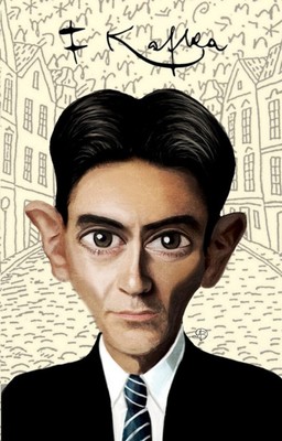 Aylak Adam Hobi Franz Kafka Karikatür Yumuşak Kapaklı Defter