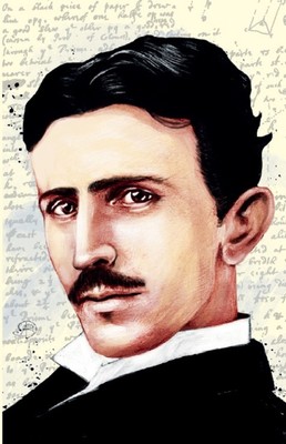 Nikola Tesla Yumuşak Kapaklı Defter - Aylak Adam Hobi