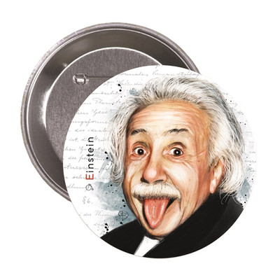 Albert Einstein Rozet - Aylak Adam Hobi