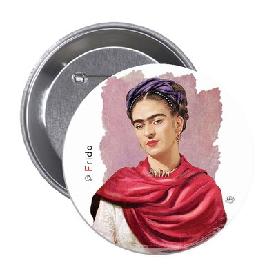 Aylak Adam Hobi-Frida Kahlo 4 Rozet