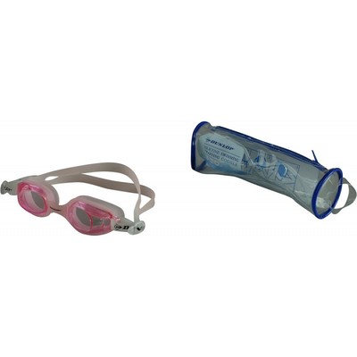 Dunlop Yüzücü Gözlük  Pink/Clear&TransPink (2323-3)