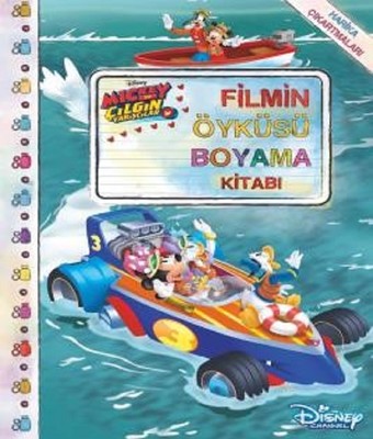 Mickey Çılgın Yarışçılar Filmin Öyküsü-Boyama Kitabı