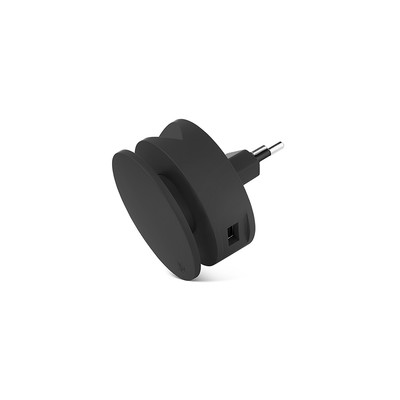 Usbepower Mini Aero 2 USB Girişli Siyah Şarj Cihazı