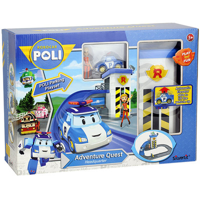Robocar Poli 83316 Macera Merkez İstasyon Oyun Seti