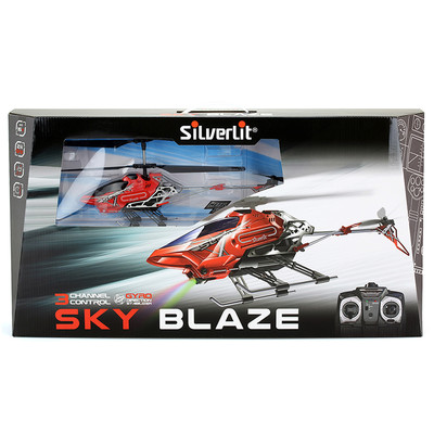 Silverlit Sky Blaze 2.4G 3Ch Gyro Helikopter 84642 Dış Mekan
