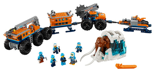 Lego City Kutup Mobil Keşif Üssü 60195