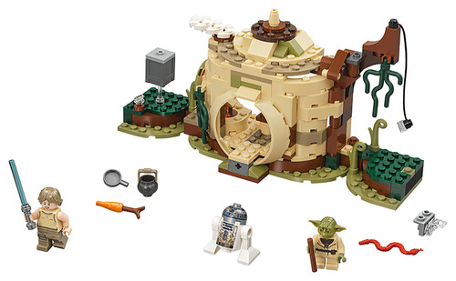 Lego Star Wars Yoda'nın Kulübesi 75208