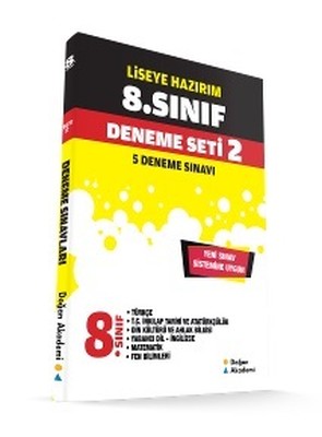 8.Sınıf Deneme Seti 2-Liseye Hazırım