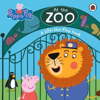 Peppa Pig: At the Zoo: A lift-the-flap book (Peppa Pig Lift the Flap Book)