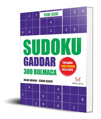 Sudoku Gaddar 300 Bulmaca-Yeni Seri