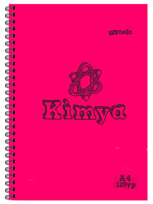 Mynote Kimya Defteri A4 120 Yp Kareli