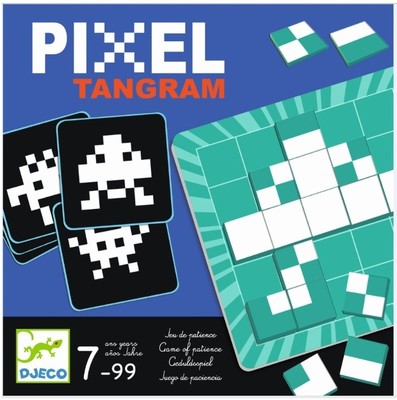 Djeco-Eğt.Oyn.Pixel Tangram DJ08443