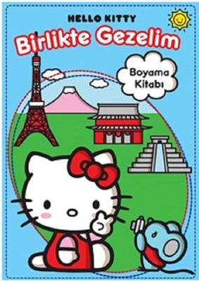 Hello Kitty Birlikte Gezelim Boyama Kitabı