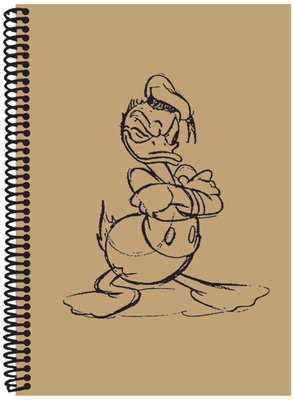 Donald Duck Kraft Defter Çizgili
