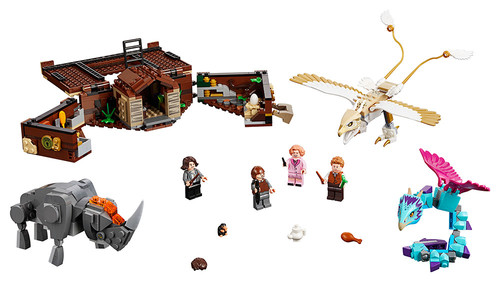 Lego Harry Potter Newts Case Of Creatures 75952