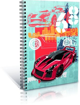 Gıpta Hot Wheels Defter Karton Kapak A6