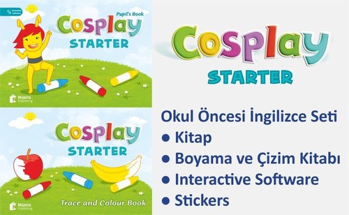 Cosplay Starter Okul Öncesi İngilizce Eğitim Seti
