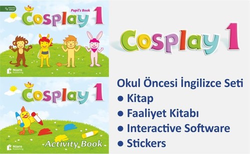 Cosplay 1-Okul Öncesi İngilizce Eğitim Seti
