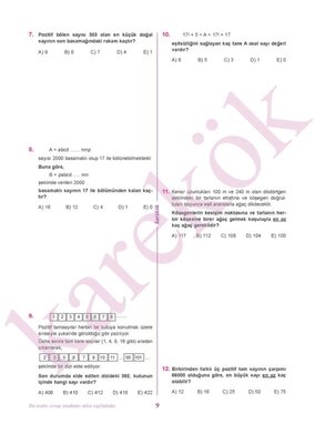 Matematik Zoru Bankası