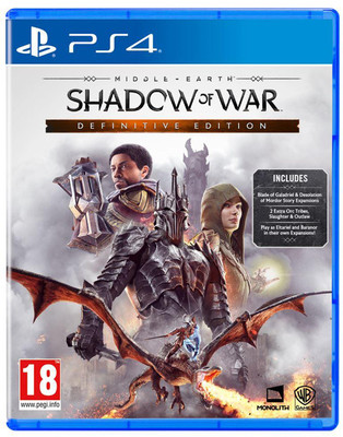 Warner Bros Shadow Of War: Definitive Edit PS4 INT Oyun