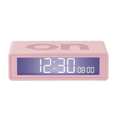 Lexon Flip Mini Alarmlı Saat Pembe